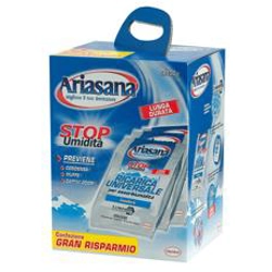 vendita online Ricarica 5x450gr. inodore assorbi umidità Detersivi, detergenti, disinfettanti, sgrassatori Ariasana